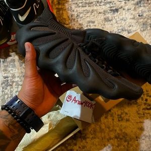 Yeezy Adidas 450 Utility Black Size 10.5 Worn But Mint Condition Still.